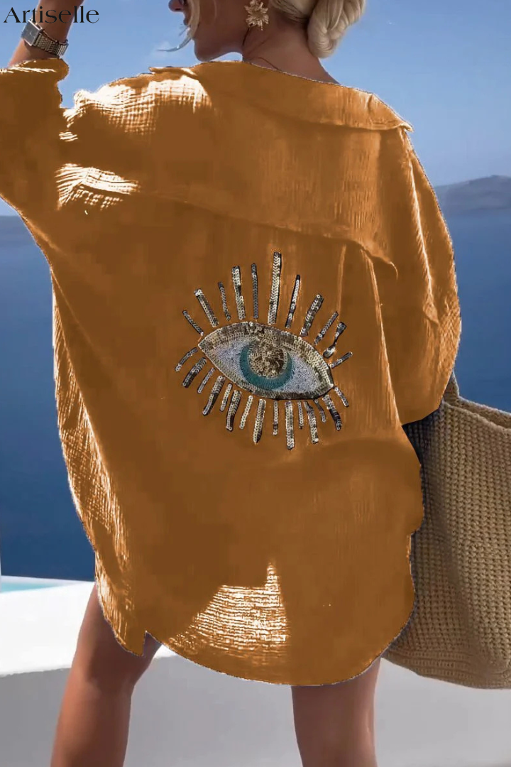 Scarlett | Luxe Beaded Casual Shirt
