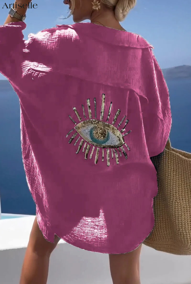 Scarlett | Luxe Beaded Casual Shirt