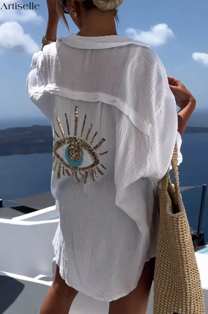Scarlett | Luxe Beaded Casual Shirt