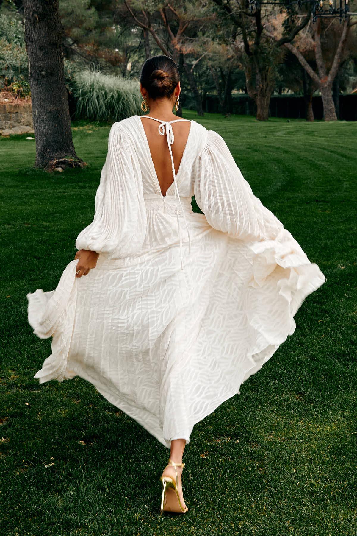 Allegory | Elsa Cream Maxi Dress