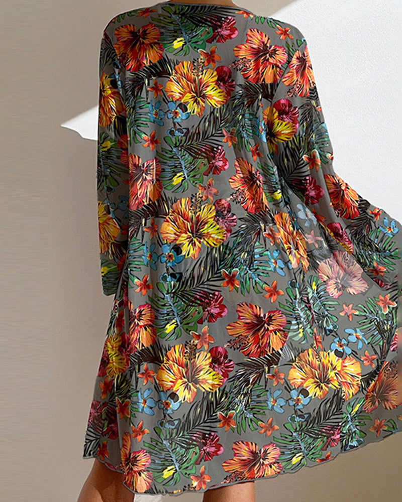 Keilani | Tropical Print Bikini and Cover-Up Edition