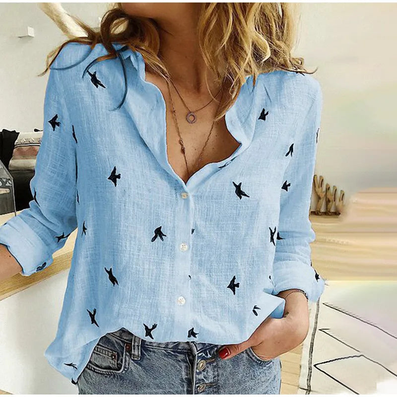 Artiselle | Kylie Cotton Long Sleeve Shirt Top