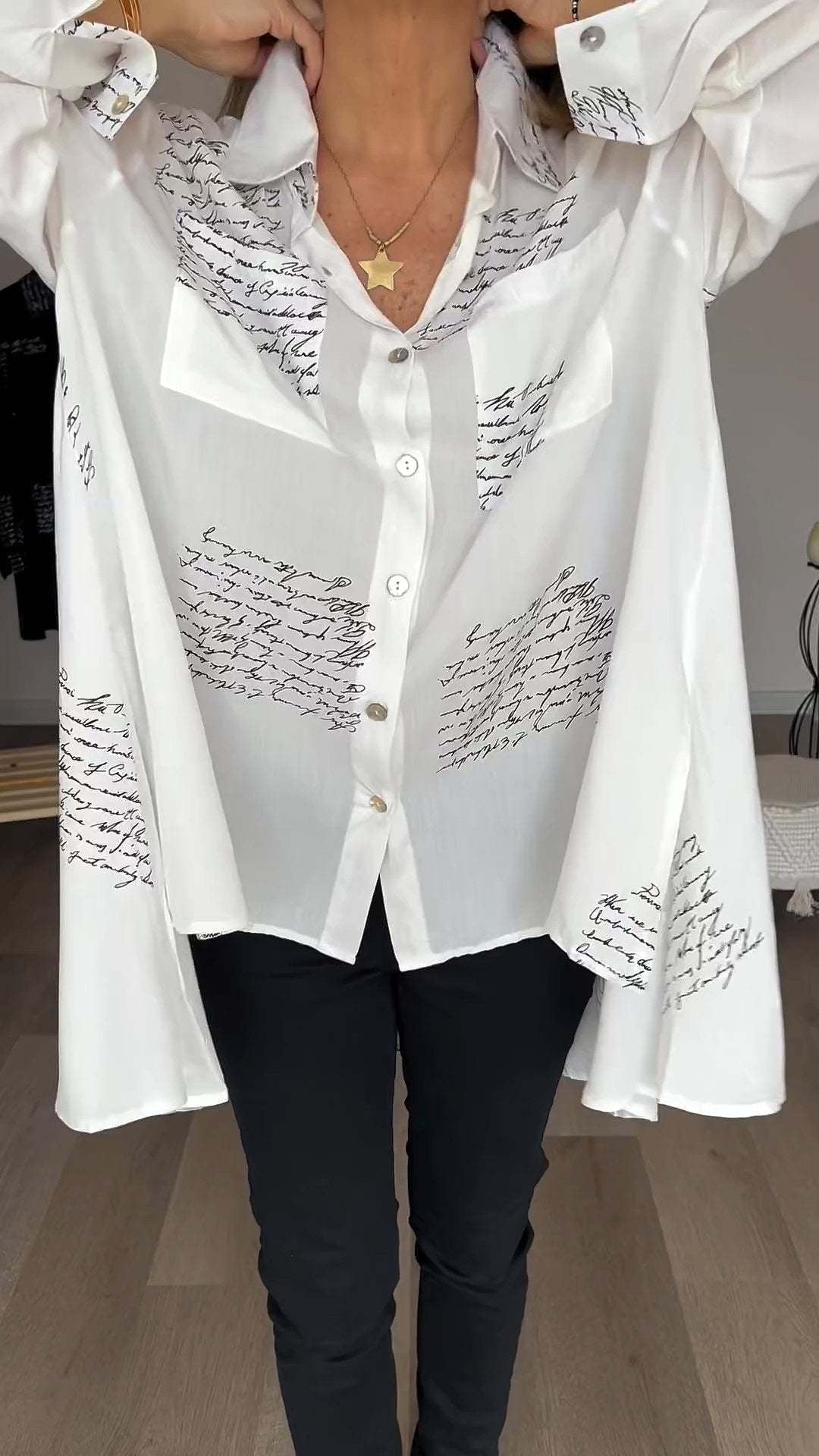 Artiselle |  Carissa -  Elegance Signature Button-Up Shirt