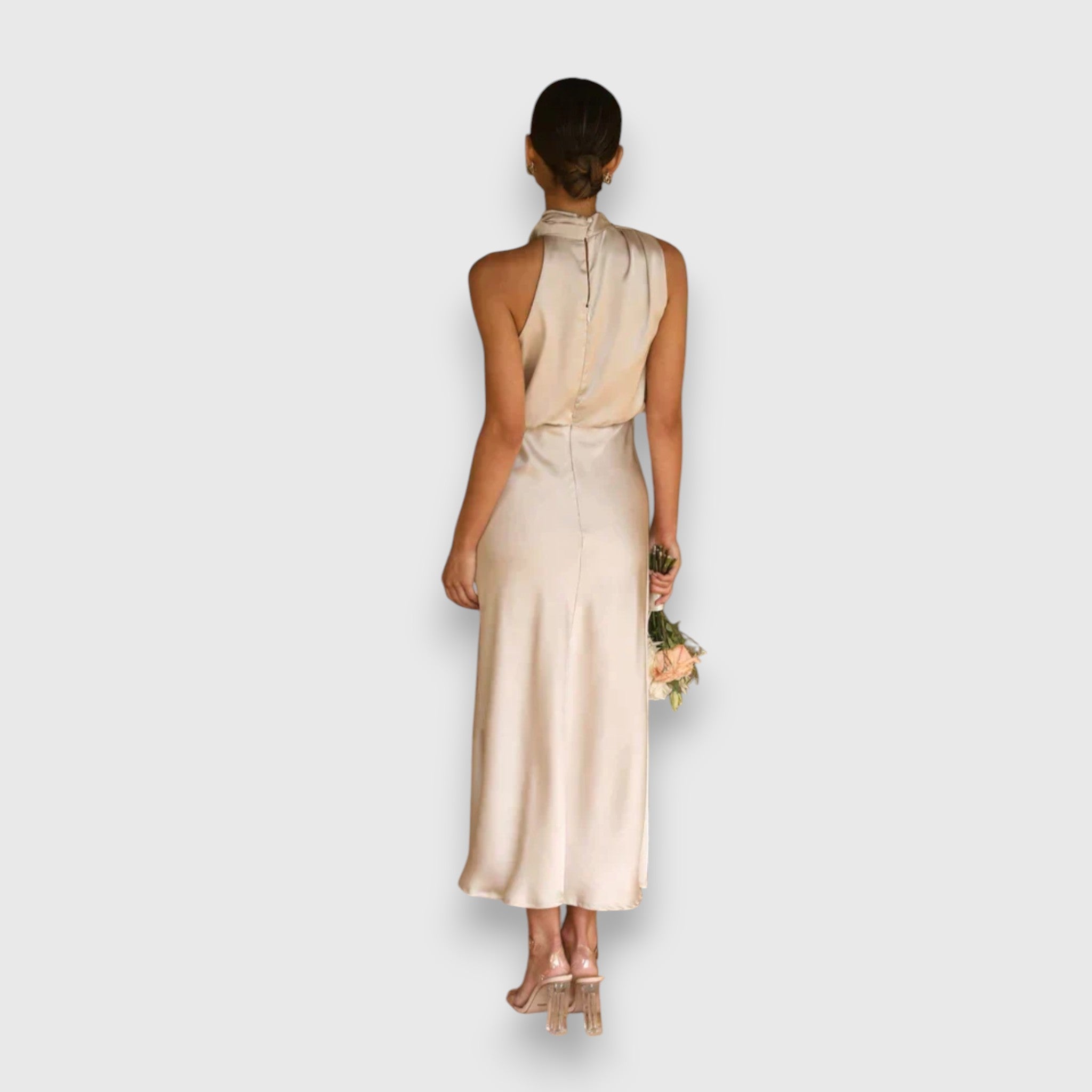 Belle | Shiny Maxi Dress
