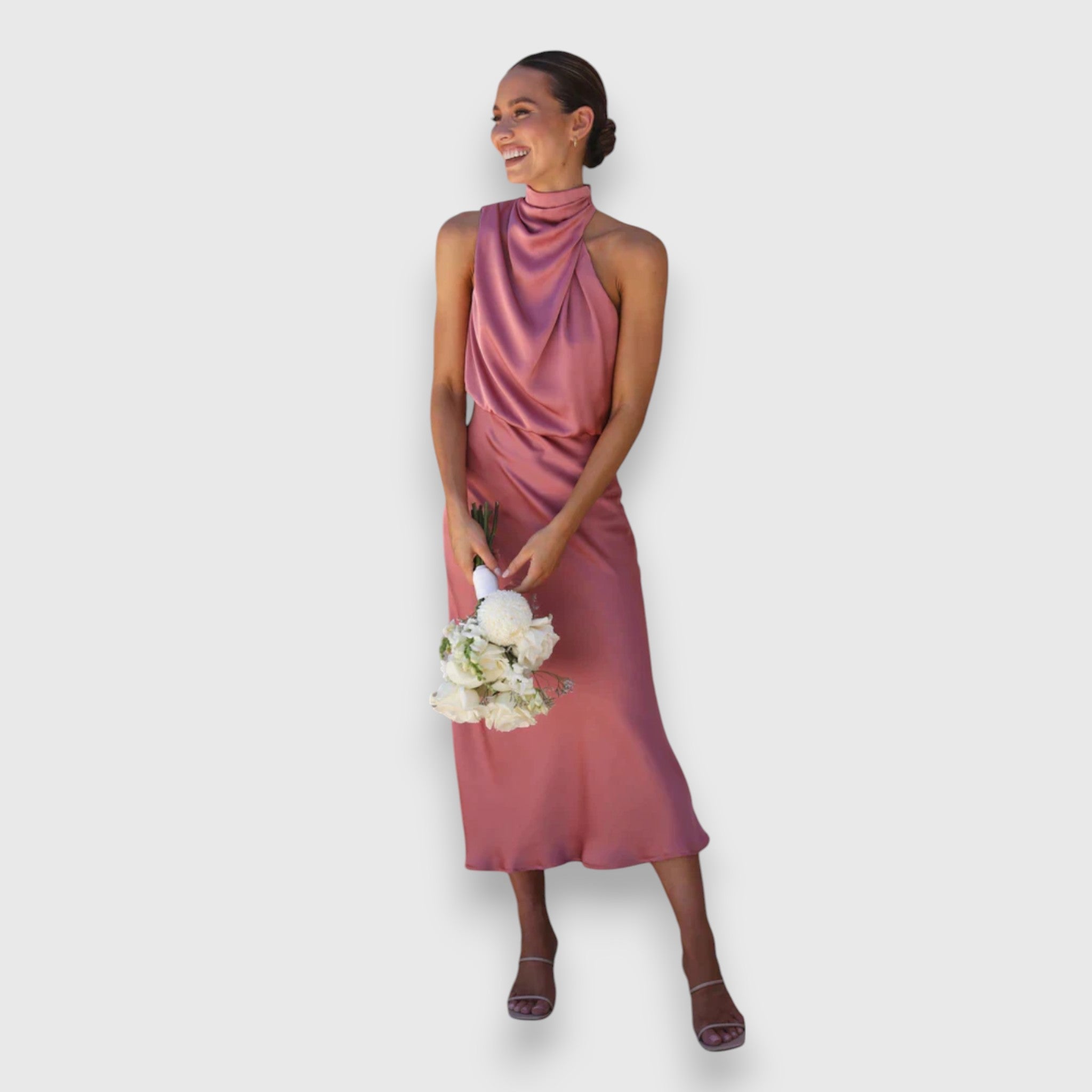 Belle | Shiny Maxi Dress