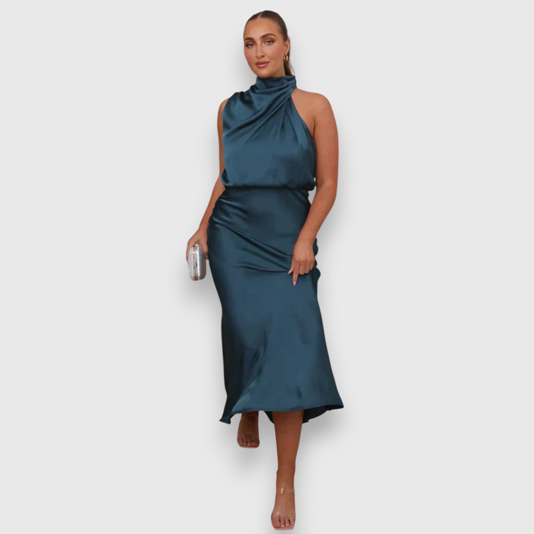 Belle | Shiny Maxi Dress