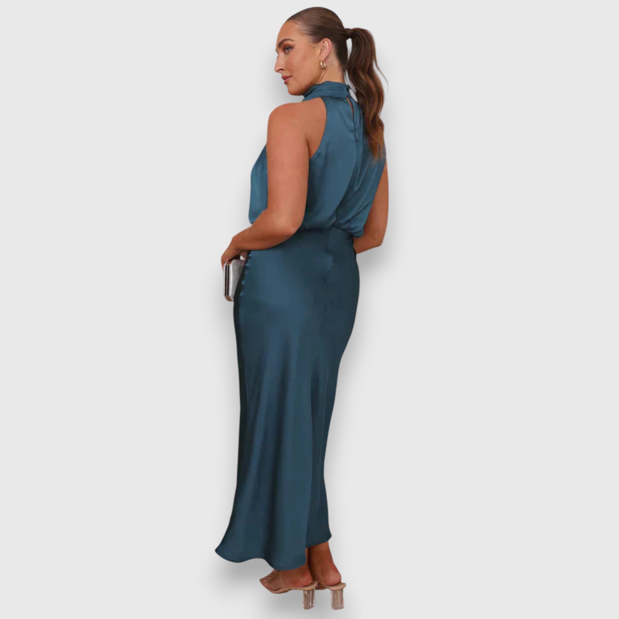 Belle | Shiny Maxi Dress
