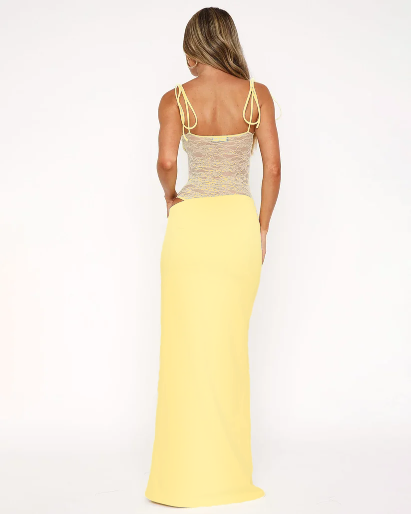 Jacqueline | Mesh Maxi Dress